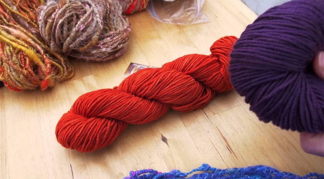 Handspun Art Yarn, Planting Madder & Natural Dyes, Northern Ireland